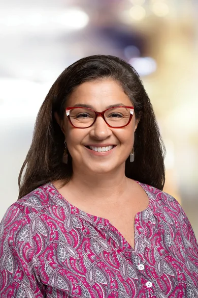 Portrait of Mary A. David, Front Desk Processor.